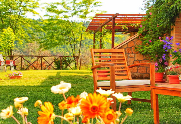 Villa Civita: Сад