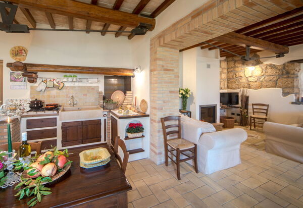 Villa Civita: Гостиная