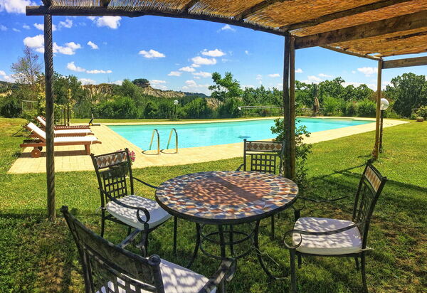 Villa Civita: бассейн, Сад