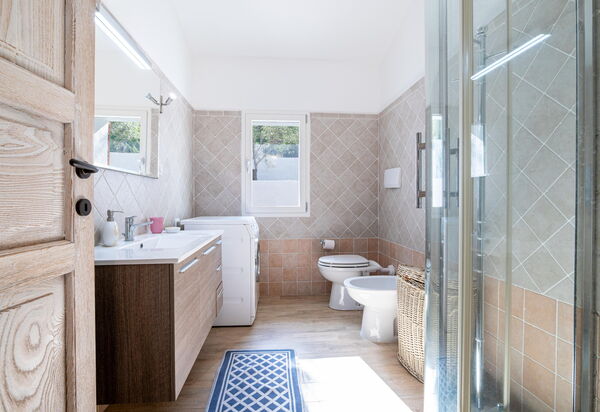 Villa Zephyros: Salle de bain