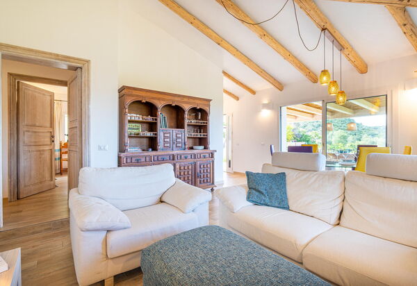 Villa Zephyros: Salon