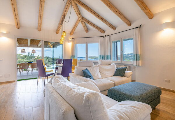 Villa Zephyros: Salon