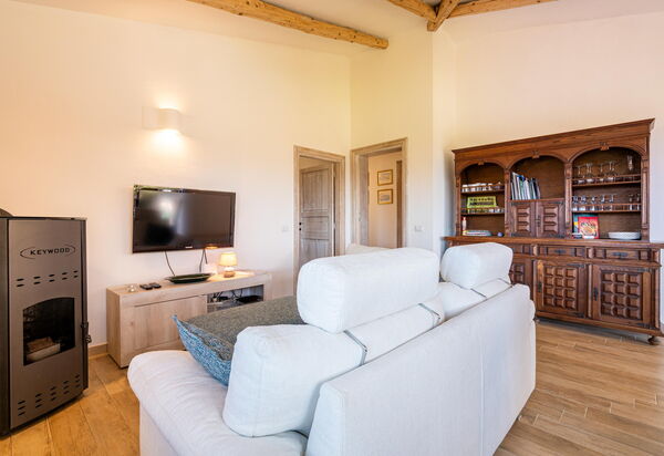 Villa Zephyros: Salon