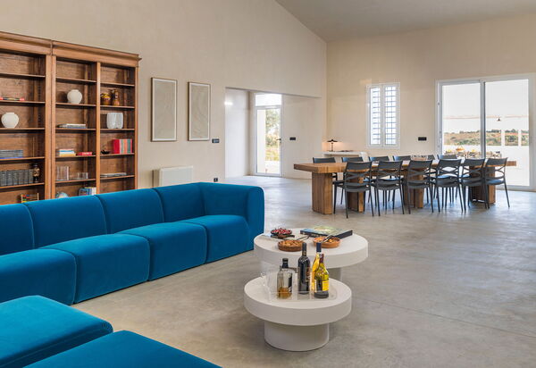 Dimora Bufalefi: Salle à manger, Salon