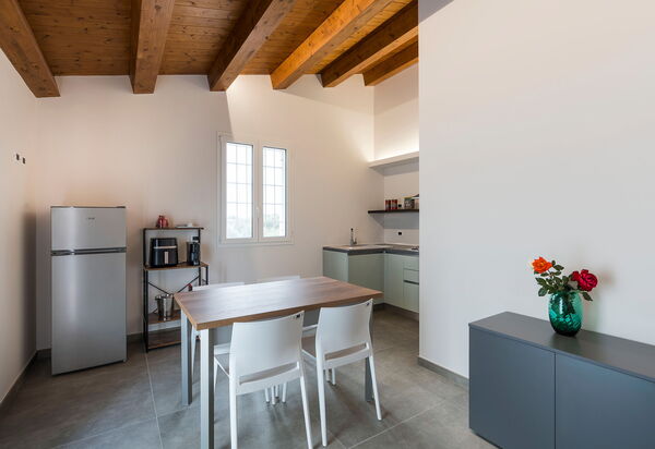 Dimora Bufalefi: Cuisine, Salle à manger