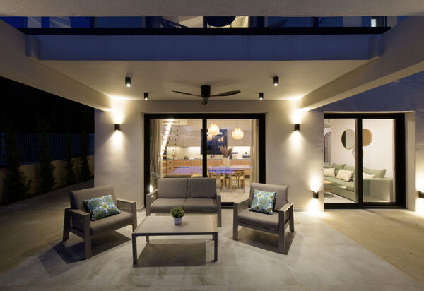 Villa Elais: Открытый