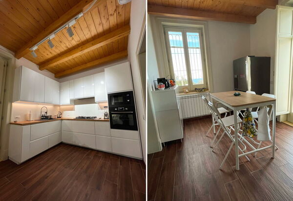 Le Driadi: Cucina, Sala da pranzo