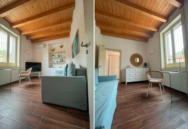 Le Driadi: Camera da letto