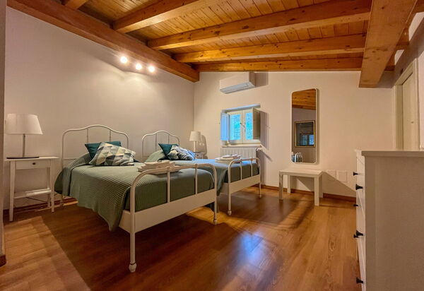 Le Driadi: Camera da letto