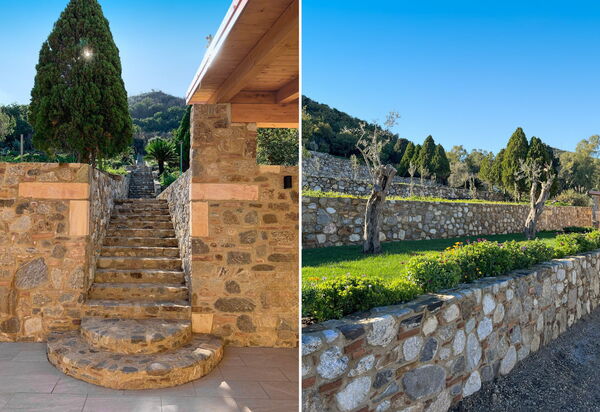 Le Driadi: all'aperto, Esterni, Giardino