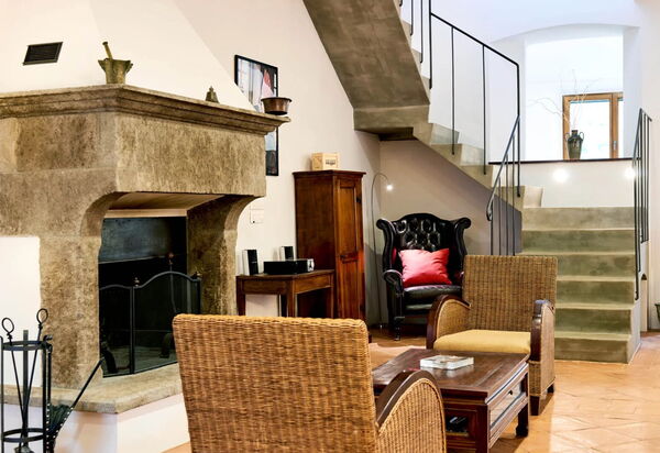 Podere i Prati: Гостиная