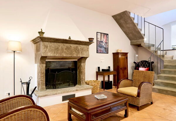 Podere i Prati: Гостиная