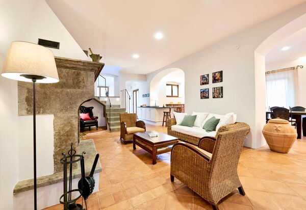 Podere i Prati: Гостиная