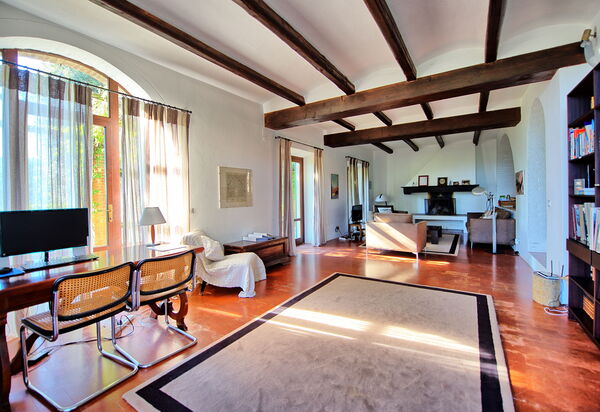 Villa Ulivacci: Гостиная