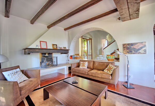 Villa Ulivacci: Гостиная