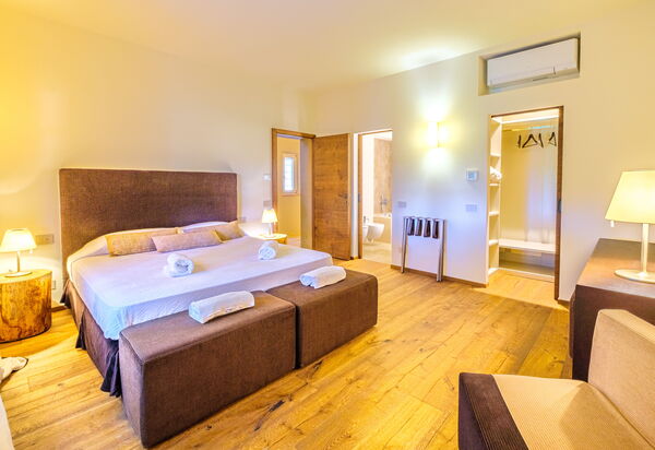 Villa Roseto: chambre à coucher