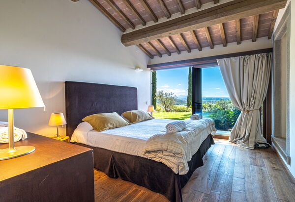 Villa Roseto: chambre à coucher