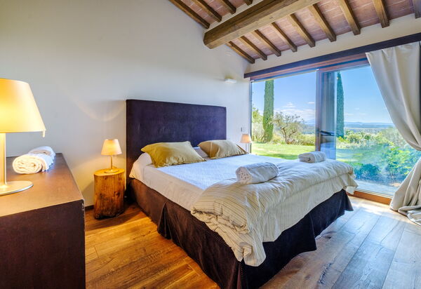 Villa Roseto: chambre à coucher