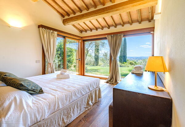 Villa Roseto: chambre à coucher
