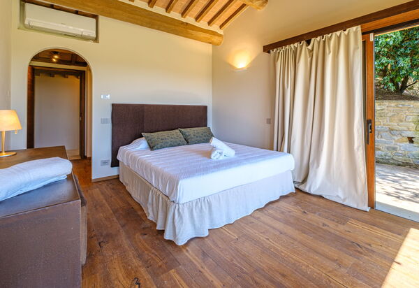 Villa Roseto: chambre à coucher