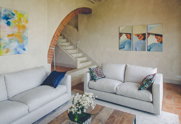Villa Icario: Living Room