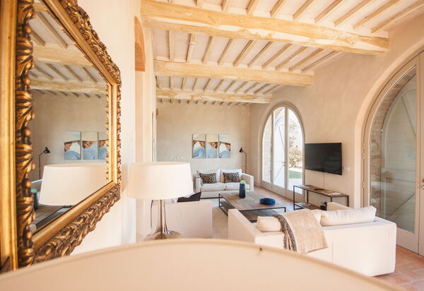 Villa Icario: Living Room