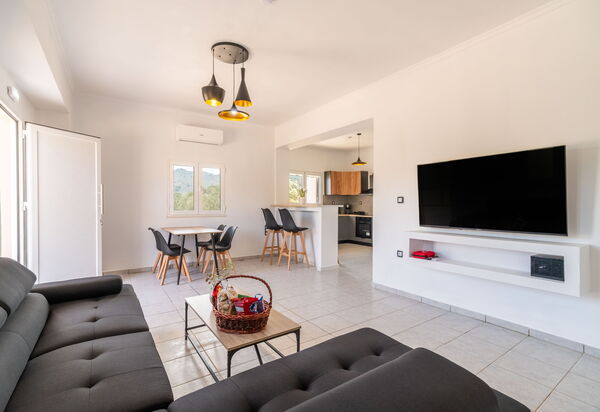 Villa Pasiphae: Stue