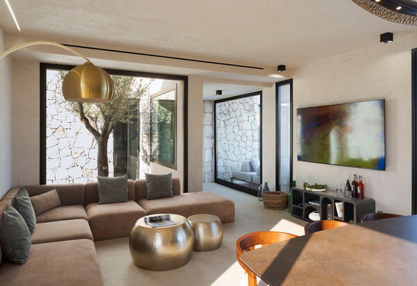 Eos Villa: Salon