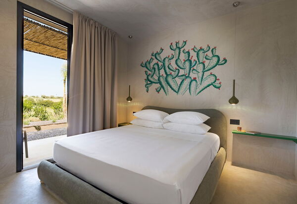 Eos Villa: chambre à coucher