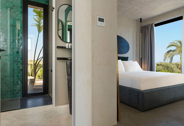 Eos Villa: chambre à coucher