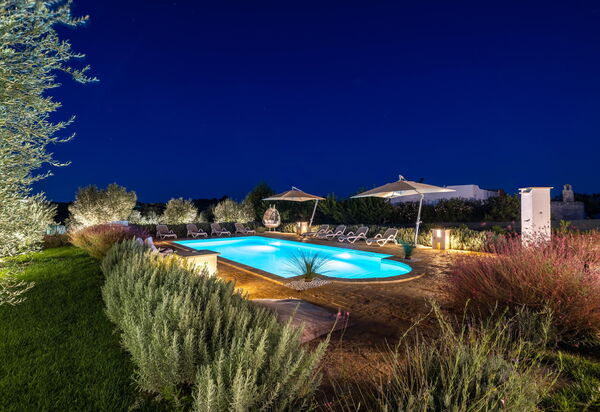 Villa Calanthia: Building Exterior, Garden, Outdoor, Pool