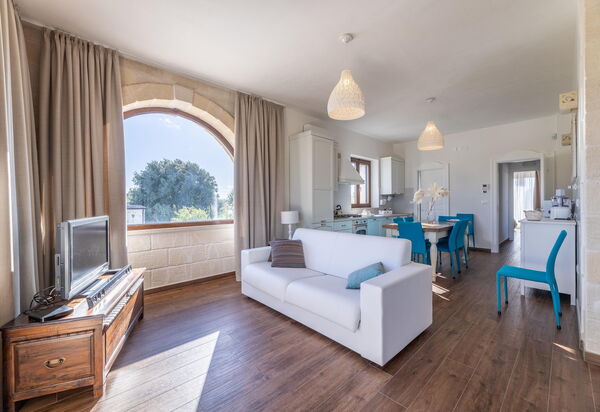 Villa Icaria: Living Room